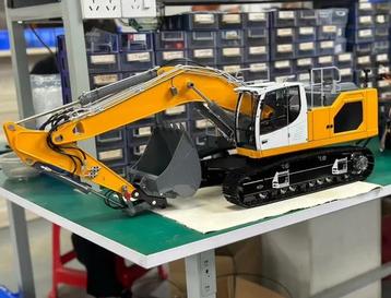 Lesu RC hydraulische Liebherr rupskraan 1/14 BouwKit beschikbaar voor biedingen