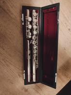 Azumi Dwarsfluit in goede staat + accessoires, Muziek en Instrumenten, Ophalen of Verzenden, Gebruikt, Dwarsfluit, Met koffer of tas