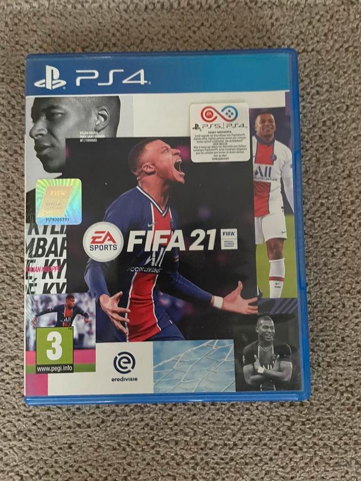 FIFA 21, Spelcomputers en Games, Games | Sony PlayStation 4, Zo goed als nieuw, Sport, 3 spelers of meer, Vanaf 3 jaar, Online