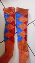 Paardrij sok oranje/rood/blouw, Dieren en Toebehoren, Paardrijkleding, Gebruikt, Overige soorten, Dames, Onderkleding
