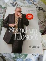 René Gude - Stand-up filosoof - Wilma de Rek, Boeken, Filosofie, Ophalen of Verzenden, Gelezen, Cultuurfilosofie, Wilma de Rek