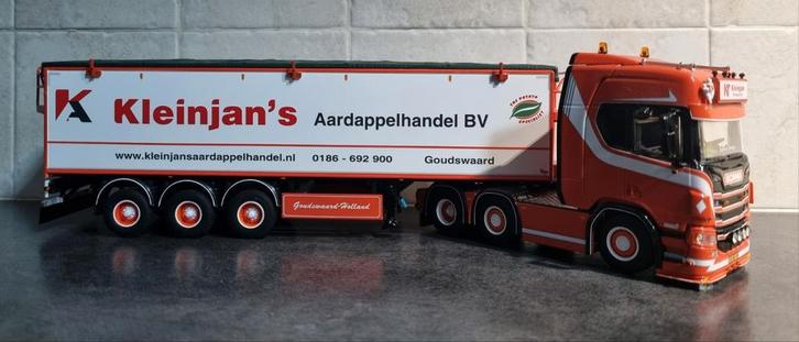 WSI Kleinjan, Hobby en Vrije tijd, Modelauto's | 1:50, Zo goed als nieuw, Bus of Vrachtwagen, Wsi, Ophalen of Verzenden