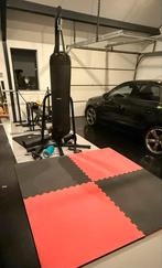 Puzzelmatten set 4m2 rood/zwart - Vechtsport/Yoga, Ophalen of Verzenden, Gebruikt, Jiu-Jitsu, Vechtsportmateriaal