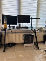 Game PC Setup met 2 Monitoren, Computers en Software, Gaming, In hoogte verstelbaar, Full HD, Ophalen of Verzenden