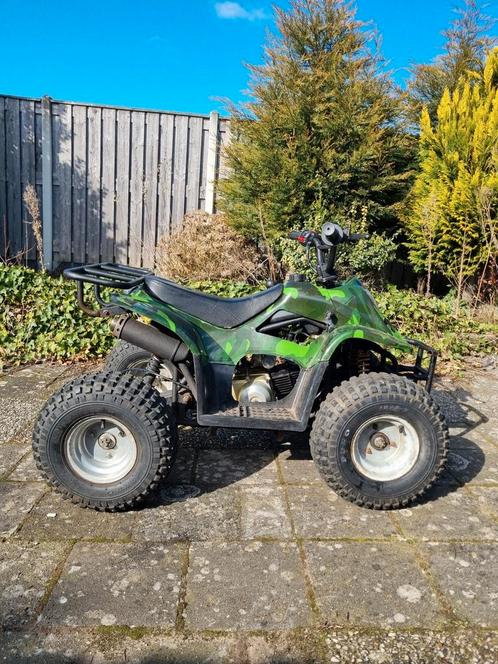 Unieke Quad 125cc 4 takt semi automaat 123 R, Fietsen en Brommers, Minibikes, Midibikes en Pitbikes, Gebruikt, Overige typen, Ophalen