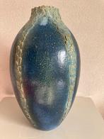 Blauw keramische vaas, Ophalen