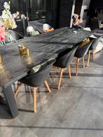 8 stuks eetstoelen kuipstoelen tuinstoelen, Ophalen, Gebruikt