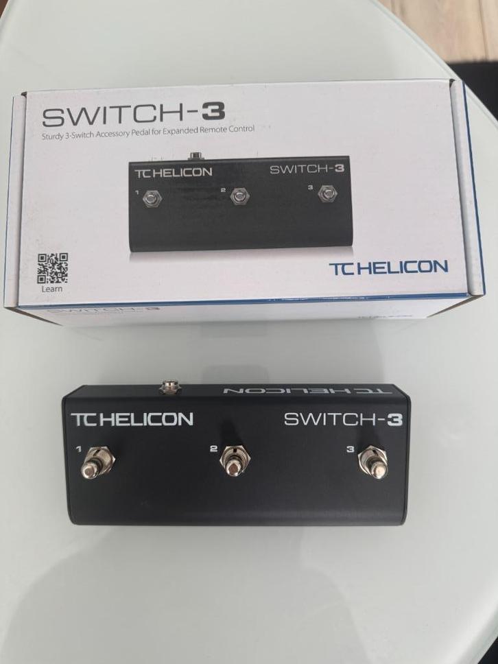 TC Helicon Switch 3, Muziek en Instrumenten, Effecten, Nieuw, Verzenden