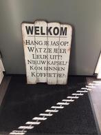 Tekstbord, Ophalen of Verzenden, Zo goed als nieuw
