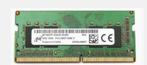 8GB DDR4 1x8GB Micron SODIMM 1Rx8 PC4- getest en werken!!, Computers en Software, RAM geheugen, DDR4, 8 GB, Ophalen of Verzenden