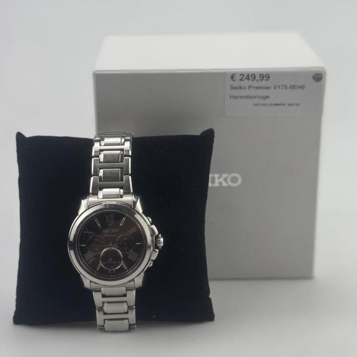 Seiko Premier V175-0EH0 Herenhorloge, Sieraden, Tassen en Uiterlijk, Horloges | Heren, Zo goed als nieuw