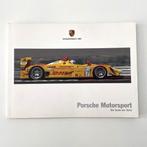 2007 folder voor Porsche Motorsport (RS Spyder, 911 GT3), Boeken, Auto's | Folders en Tijdschriften, Gelezen, Porsche, Verzenden