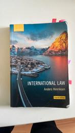 International Law Anders Hendriksen 4e druk, Ophalen of Verzenden, Zo goed als nieuw