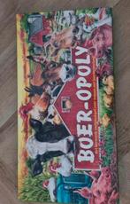 Boer-opoly, Hobby en Vrije tijd, Gezelschapsspellen | Bordspellen, Ophalen of Verzenden, Zo goed als nieuw