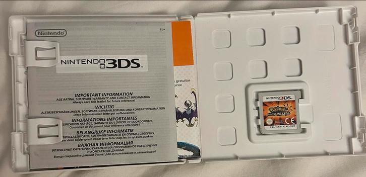 Pokémon Ultra Sun - Nintendo 3DS, Spelcomputers en Games, Games | Nintendo 2DS en 3DS, Zo goed als nieuw, Role Playing Game (Rpg)