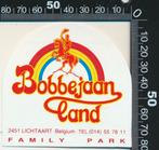 Sticker: Bobbejaanland - Family Park, Ophalen of Verzenden, Zo goed als nieuw, Bedrijf of Vereniging