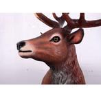 Majestic Red Stag beeld – Rendier Hoogte 219 cm, Nieuw, Ophalen