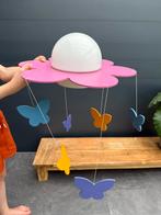 Leuke plafondlamp met vlinders, Ophalen, Gebruikt, Lamp