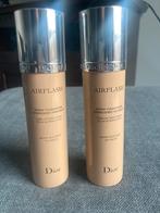 2X Dior Airflash Spray Foundation Airbrushed Radiance 70ml., Nieuw, Gehele gezicht, Camouflage, Ophalen of Verzenden