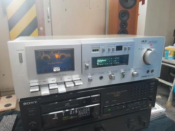 Akai GX-M10 Cassettedeck goed werkende staat. beschikbaar voor biedingen