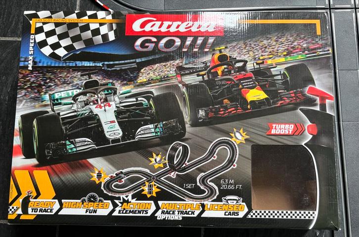 Carrera GO!!! Racebaan met Looping, Kinderen en Baby's, Speelgoed | Racebanen, Zo goed als nieuw, Racebaan, Elektrisch, Carrera