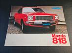 Brochure Mazda 818 1977, Ophalen of Verzenden, Zo goed als nieuw, Mazda
