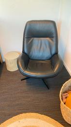 Fauteuil leder | draaivoet | beweegbare rugleuning, Ophalen, Zo goed als nieuw