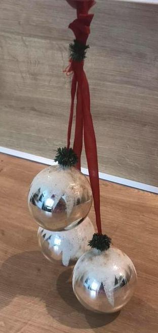 Trosje gesuikerde kerstballen, Diversen, Kerst, Ophalen of Verzenden