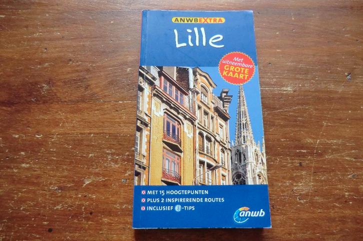 reisgids - Lille - anwb extra (2013), Boeken, Reisgidsen, Gelezen, Reisgids of -boek, Europa, ANWB, Ophalen of Verzenden