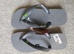 Havaianas Brasil grijs Eur maat 37/38 nieuw, Nieuw, Ophalen of Verzenden, Grijs