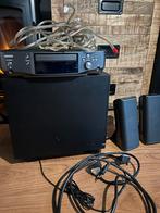 Denon subwoofer + boxen, Audio, Tv en Foto, Home Cinema-sets, Soundbar, 70 watt of meer, Zo goed als nieuw, Overige spelers