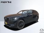 Mazda CX-80 2.5 e-SkyActiv PHEV Homura Plus | TREKHAAK | 7-Z, Auto's, Mazda, Zwart, Vierwielaandrijving, 328 pk, SUV of Terreinwagen