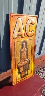 Oud en origineel reclame bord AC Bougies (Albert Champion)., Verzamelen, Merken en Reclamevoorwerpen, Reclamebord, Gebruikt, .