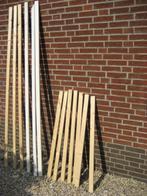 Architraaf deurlijst + plintneut 3 deurkanten 82 x 200 cm, Ophalen of Verzenden, Zo goed als nieuw, Overige materialen, Overige typen