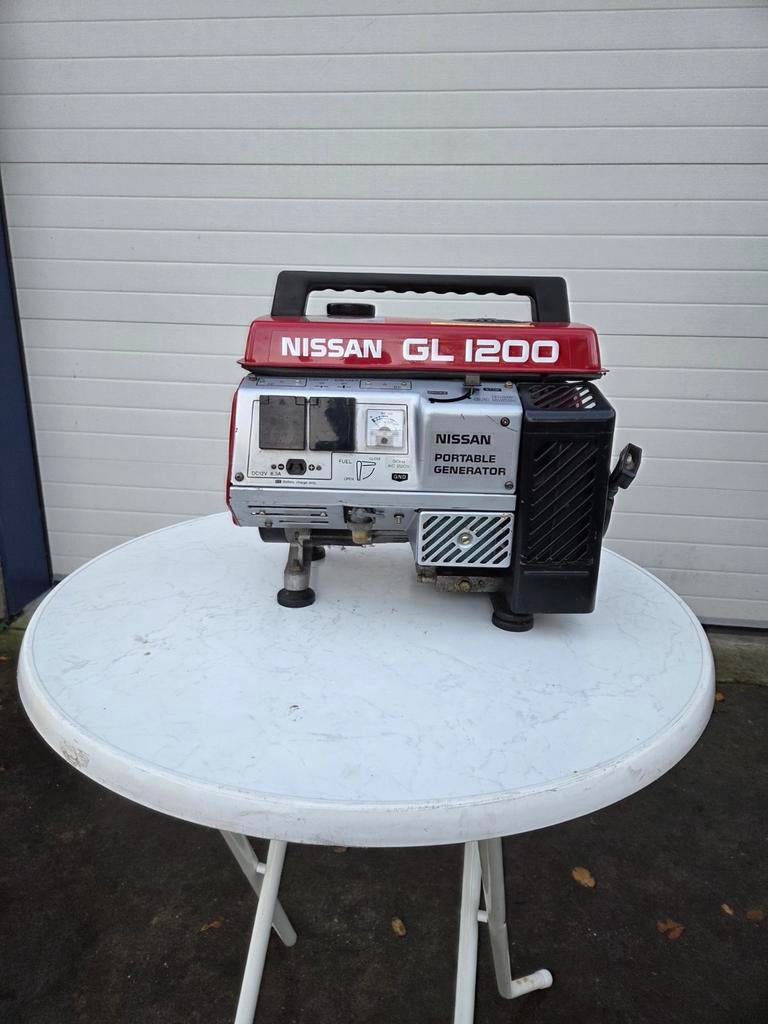 Generator Nissan GL 1200 nieuw overjarig in Balk zie beschr:, Ophalen, Benzine, Nieuw, Geluidgedempt