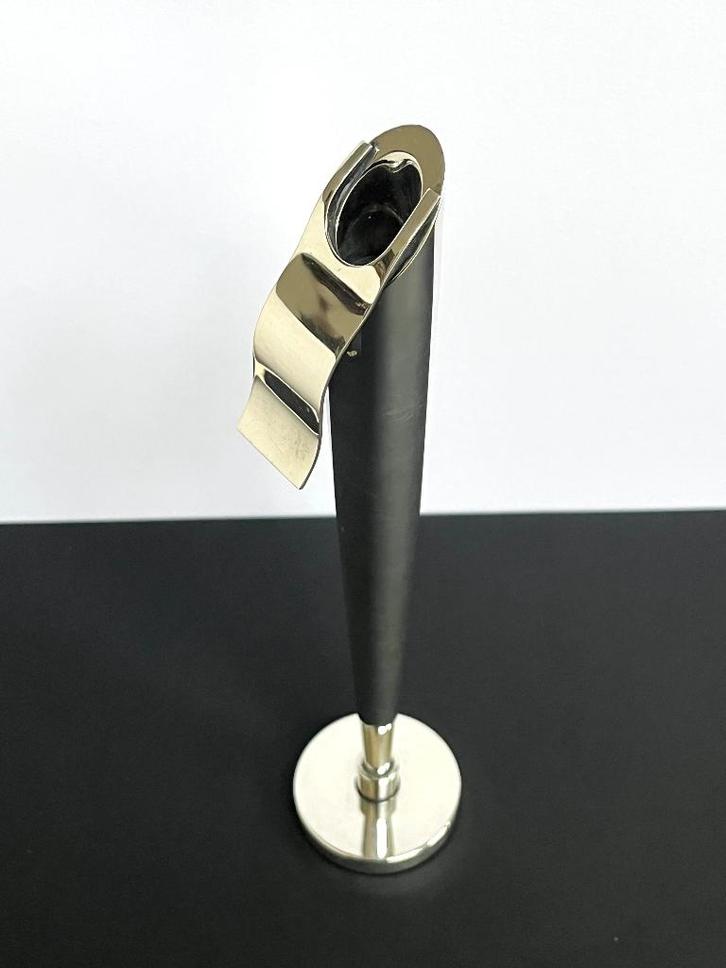 Silver-plated Candlestick Christophe Pillet, Algorithme 1987, Antiek en Kunst, Antiek | Kandelaars, Zilver, Ophalen of Verzenden