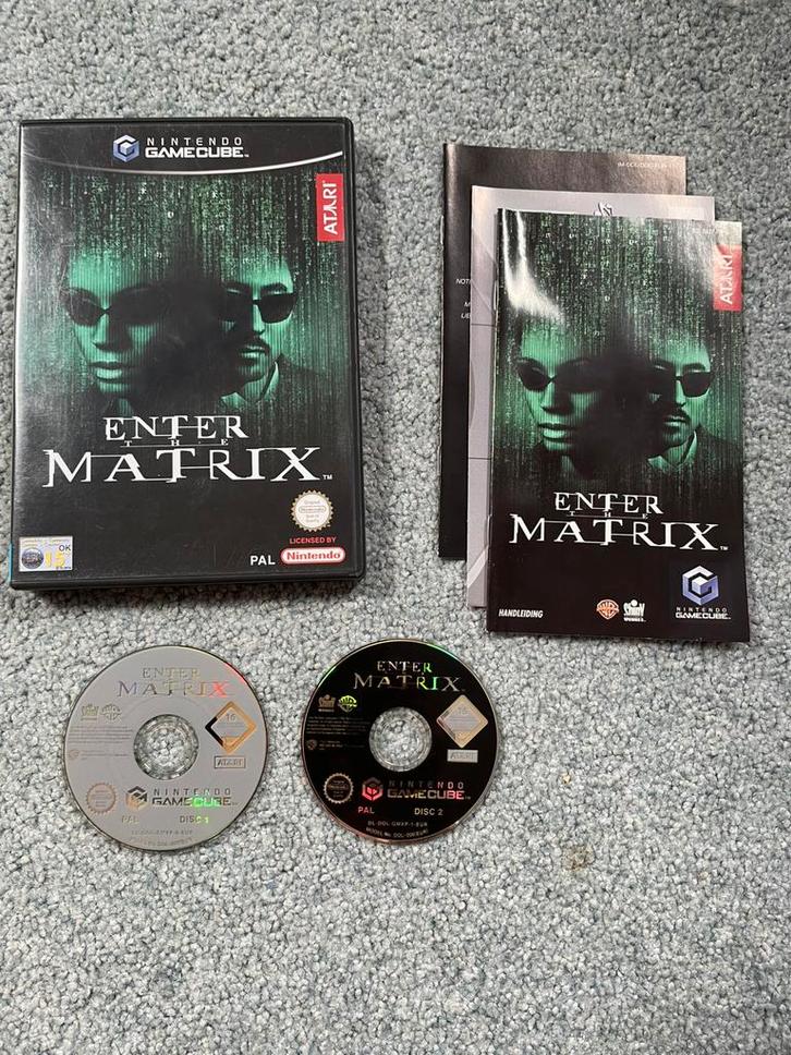 Enter The Matrix met garantie, Spelcomputers en Games, Games | Nintendo GameCube, Zo goed als nieuw, 1 speler, Ophalen of Verzenden
