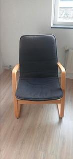 Zwarte stoel Ikea (gratis af te halen), Huis en Inrichting, Stoelen, Ophalen, Gebruikt, Zwart, Eén