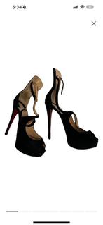 Christian Louboutin 39.5, Kleding | Dames, Schoenen, Gedragen, Ophalen of Verzenden, Zwart