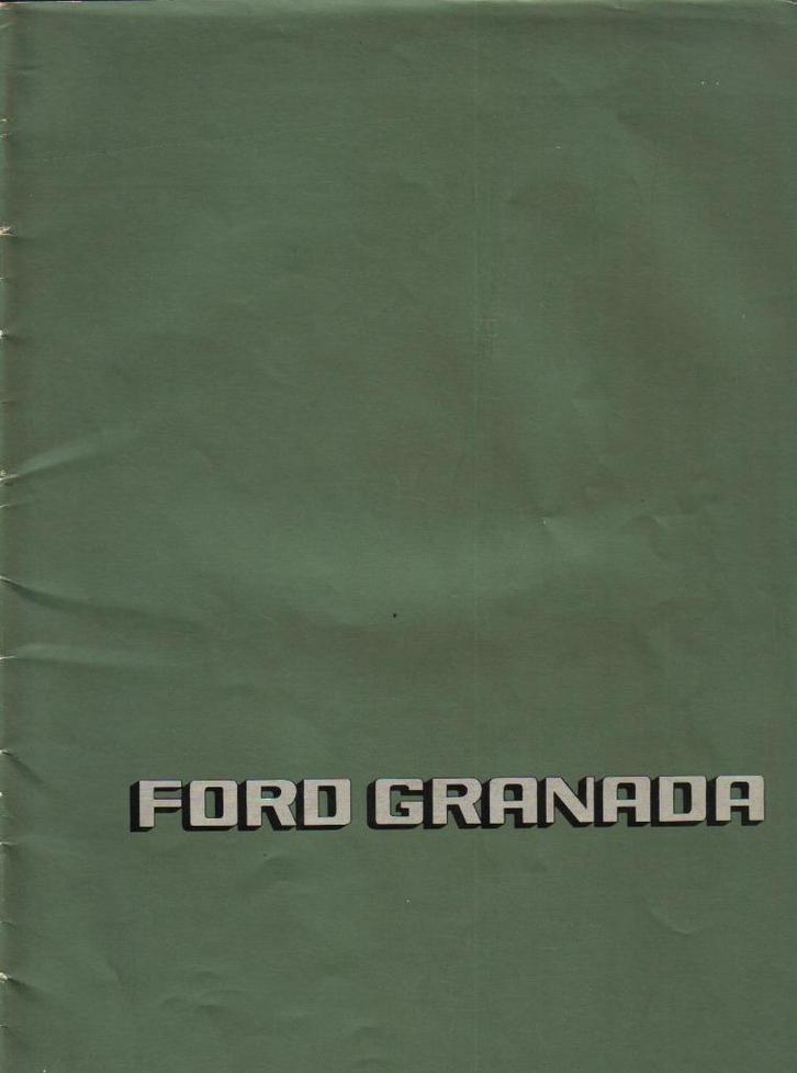 Folder Ford Granada Januari 1980, Boeken, Auto's | Folders en Tijdschriften, Gelezen, Ford, Ophalen of Verzenden