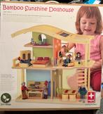 Bamboo Sunshine poppenhuis hout, Ophalen, Nieuw, Poppenhuis