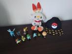 9 Pokemon Battle figures, één pet en 3 knuffels, Verzamelen, Poppetjes en Figuurtjes, Ophalen of Verzenden, Zo goed als nieuw