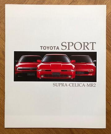 Toyota Sport Supra.Celica.MR2 folder 1989 beschikbaar voor biedingen