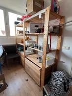 Ikea stellingkast met lades en gordijnen, Ophalen of Verzenden, Gebruikt
