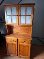 Vintage keuken/buffetkast, Huis en Inrichting, Kasten | Buffetkasten, Ophalen, Gebruikt, 50 tot 100 cm, Glas