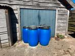 Kunstof ton / vat 220 liter, 150 liter of meer, Ophalen, Zo goed als nieuw, Kunststof