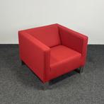 Lensvelt Fauteuil - Bordeauxrood 25560, Huis en Inrichting, Ophalen, Gebruikt, 75 tot 100 cm, Stof