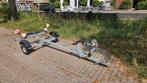 Kalf boottrailer met trompetrollen, in goede staat, Watersport en Boten, Ophalen, Minder dan 1500 kg, Verstelbare verlichting