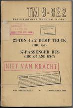 International Harvester truck camion bus 1944 manual, Ophalen of Verzenden, Landmacht, Amerika, Boek of Tijdschrift