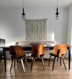 Eettset eettafel 3 stoelen eetkamerbankje vtwonen, Ophalen, Gebruikt, 200 cm of meer, 50 tot 100 cm